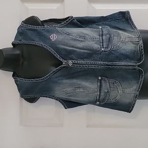 Harley Davidson Jean vest